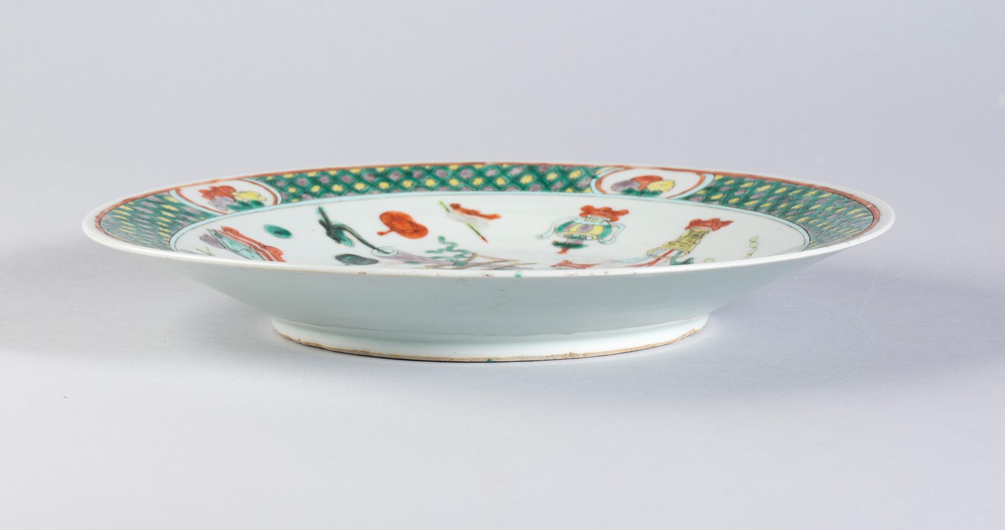 FAT, porslin, Kina 1800-tal.