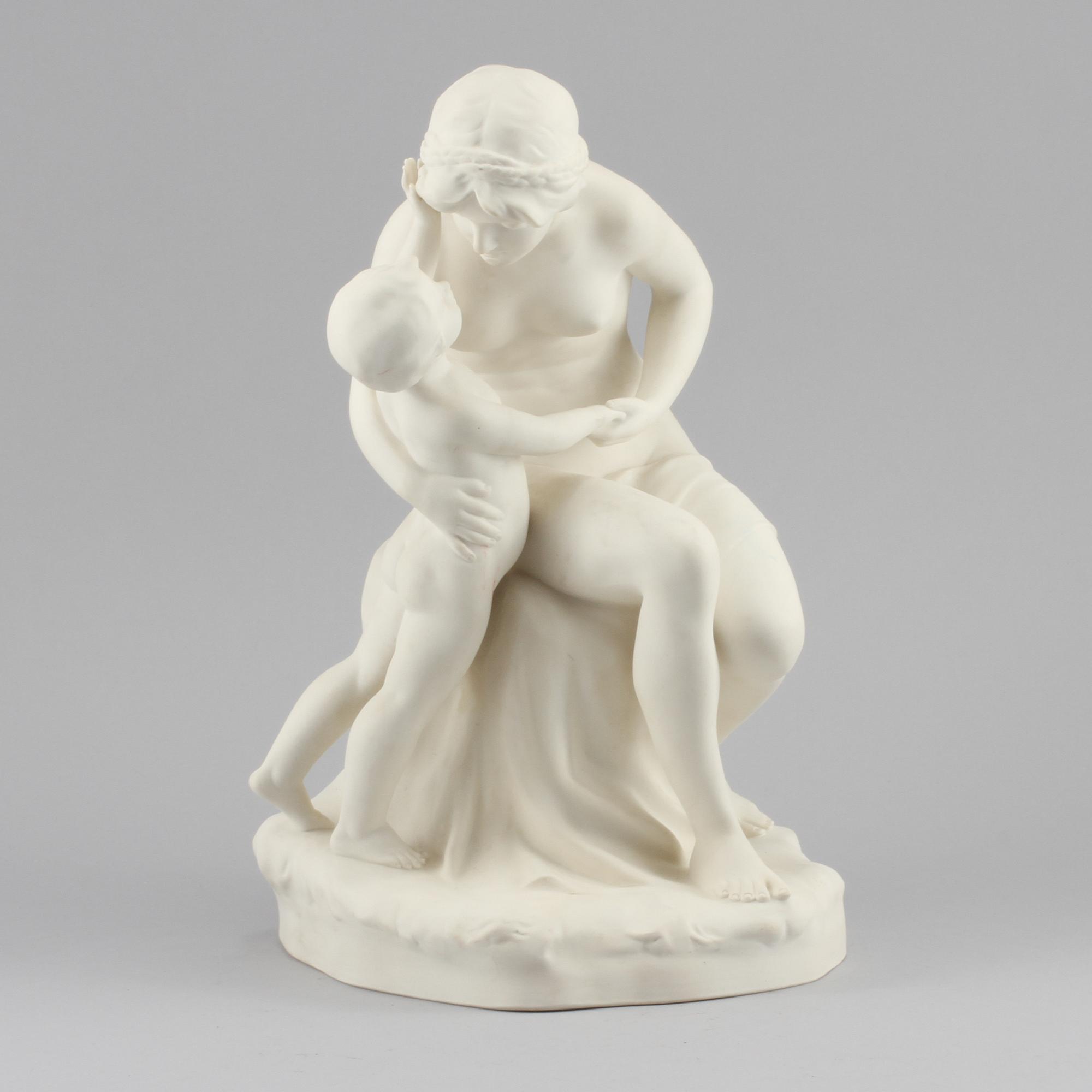 FIGURIN, parian, Gustafsberg, 1918.