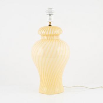 Bordslampa, 1900-talets senare del.