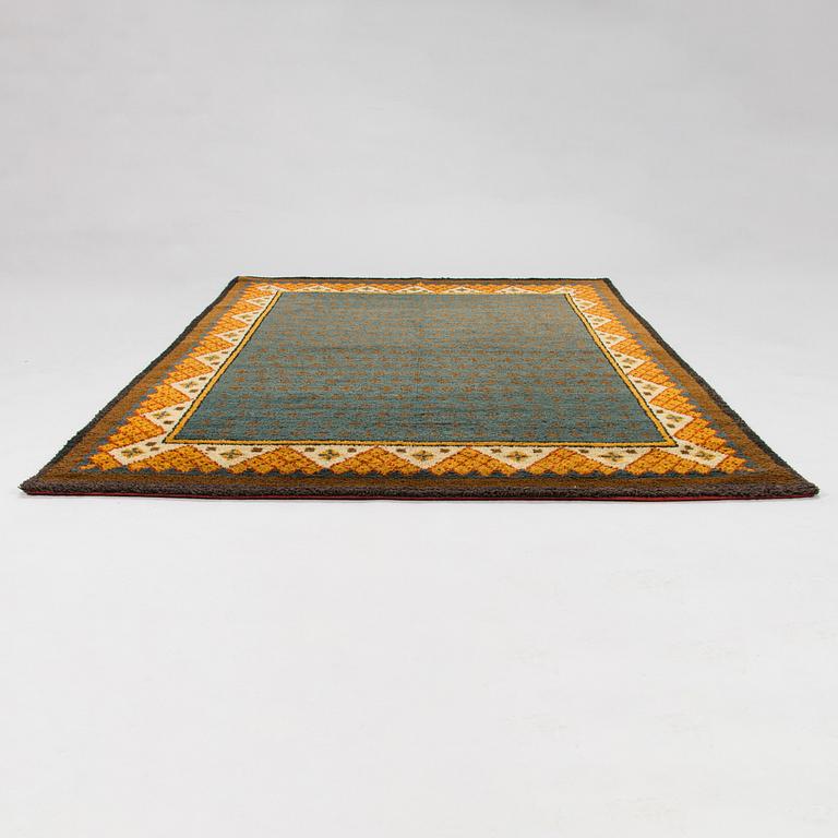 Ryamatta, 1930-tal. Ca 192 x x 135 cm.