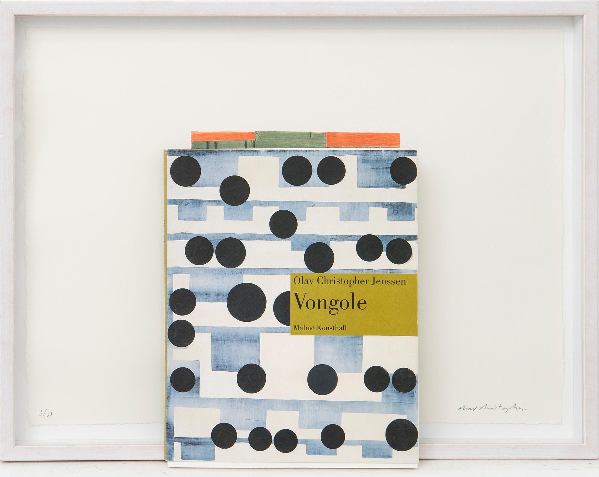 Olav Christopher Jenssen, Lithograph and book, "Vongole", Malmö Konsthall, 1997.