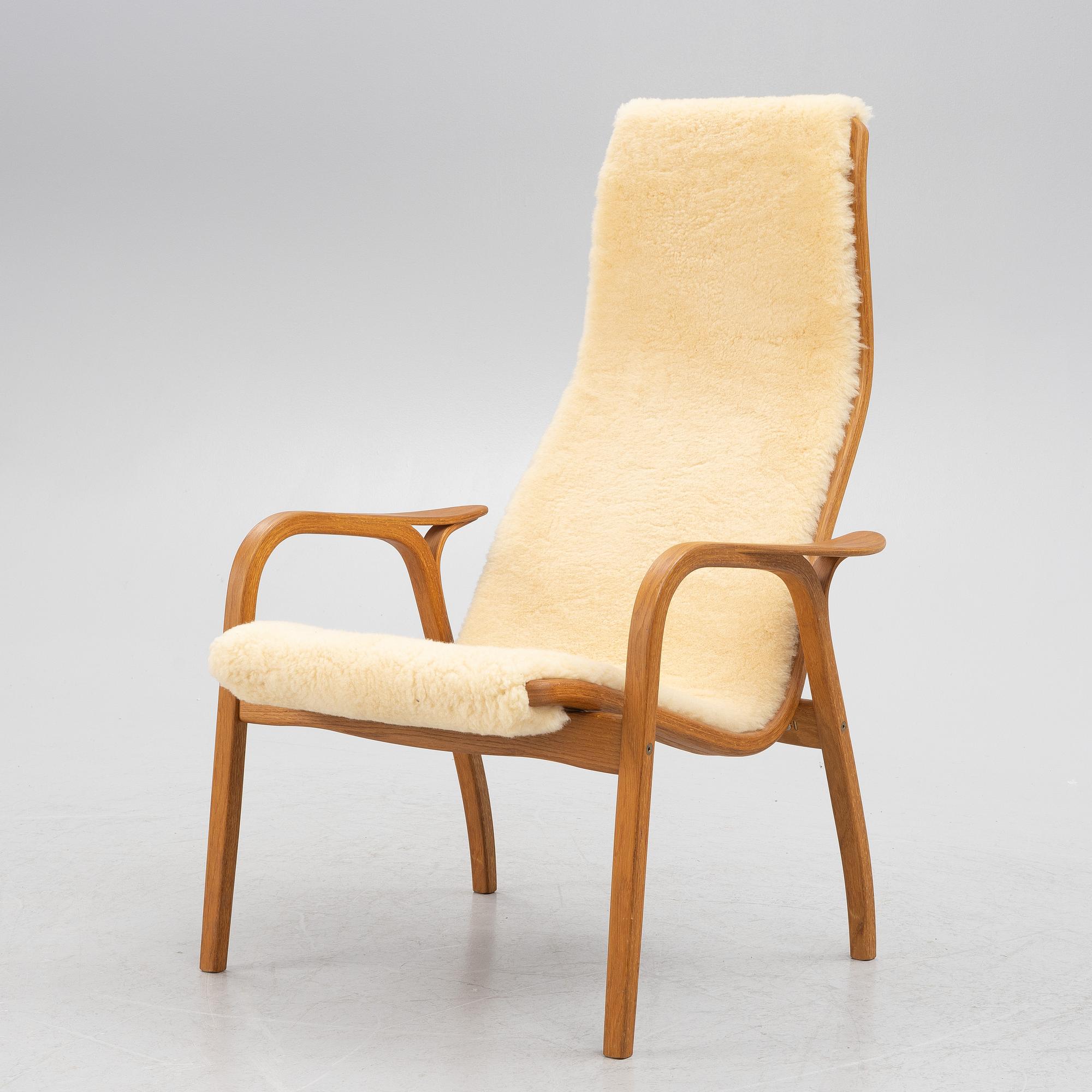 Yngve Ekström, a 'Lamino' armchair, Swedese, 2001.