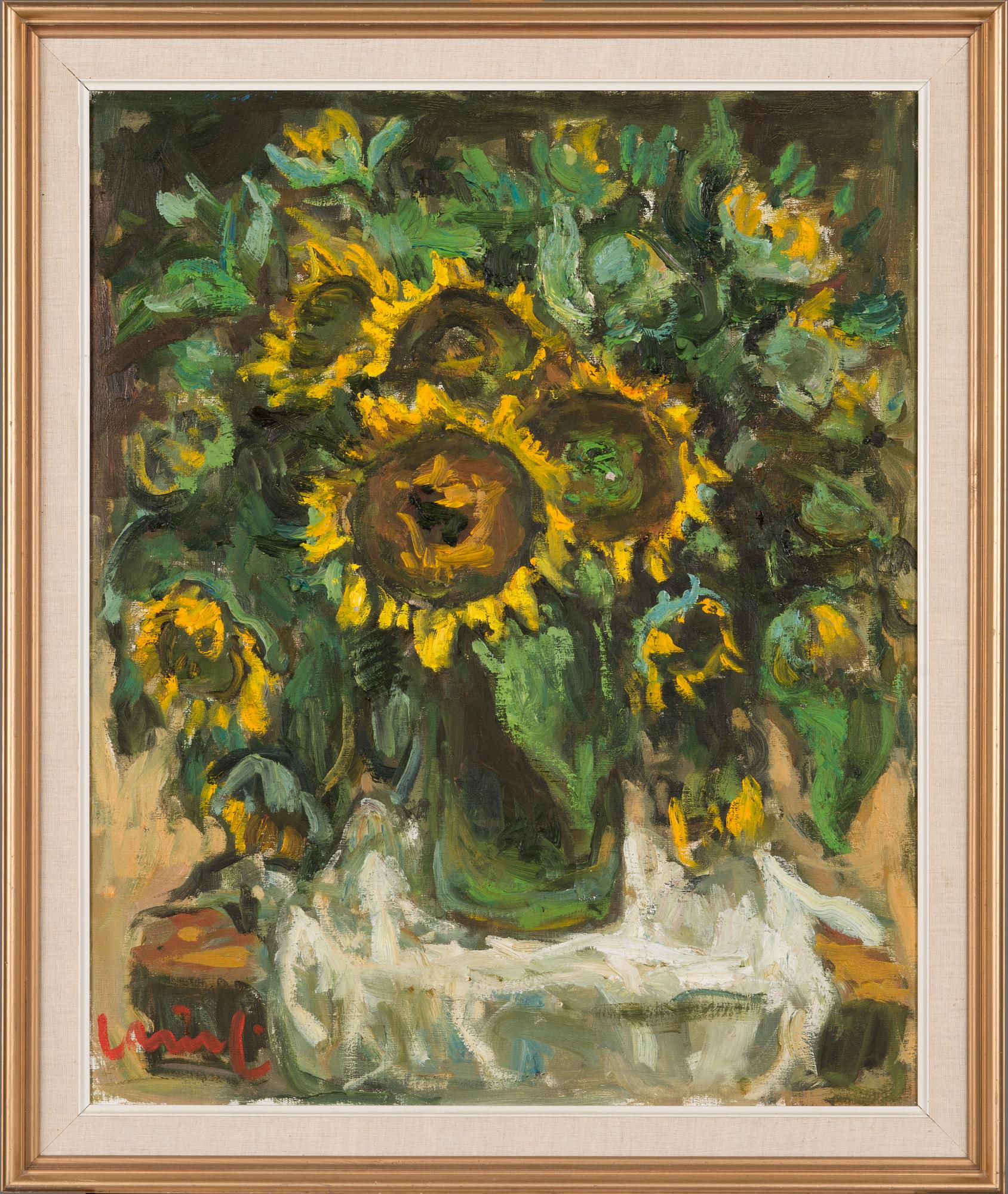 Olavi Laine, oil on canvas, signed.