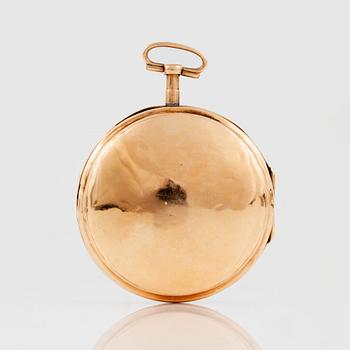 FICKUR, guld, märkt: "Breguet, à Paris", 1800-tal.