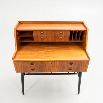 Sekretär, teak, 1960-tal.