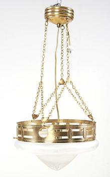 TAKLAMPA, senjugend, omkring 1910, h 62.