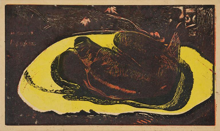 Paul Gauguin, Manao Tupapau (Watched by the Spirits of the Dead), from: Noa Noa.