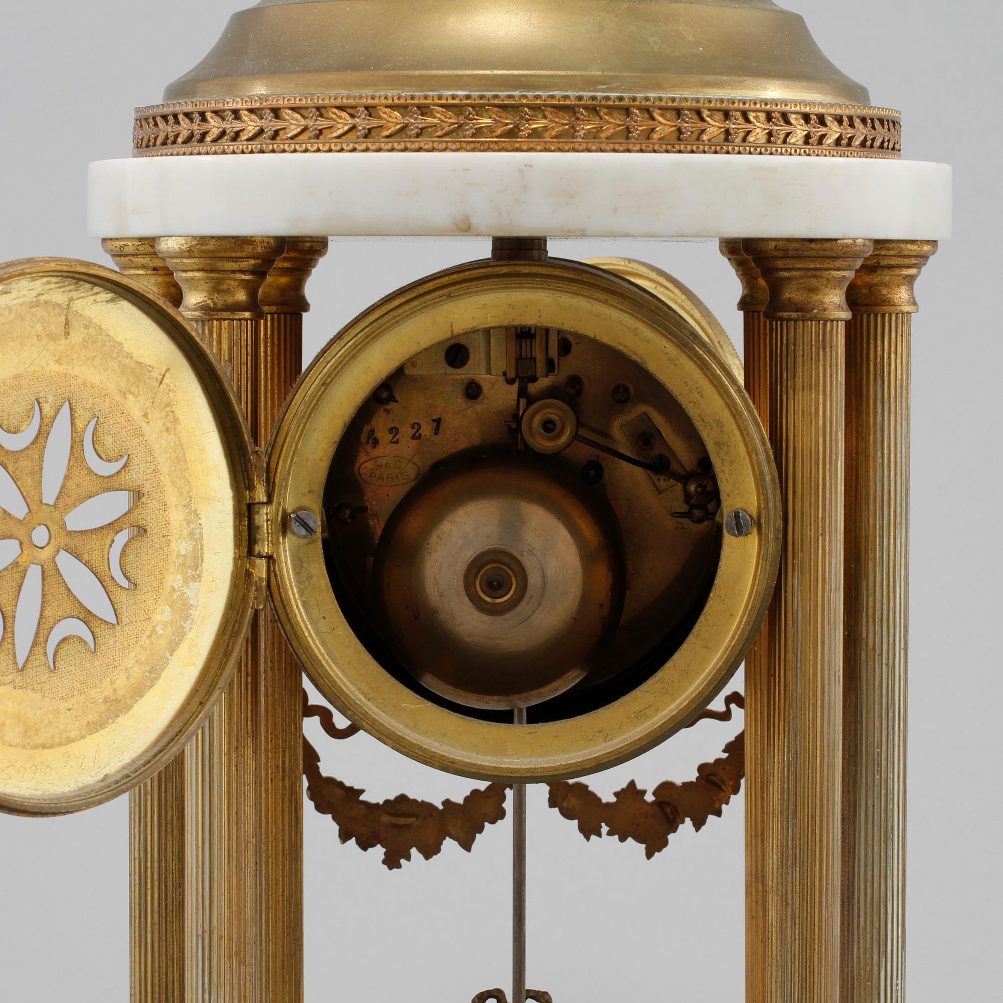 BORDSPENDYL, Frankrike, Louis XVI-stil, tidigt 1900-tal.