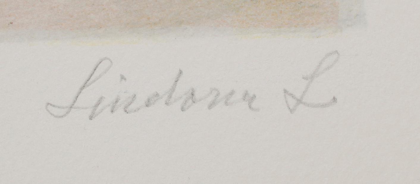 LINDORM LILJEFORS, mapp med 5 färglitografier, signerade, numrerade 278/360.