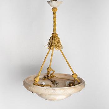 Takampel, alabaster, 1920-tal.