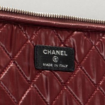 CHANEL, a fabric laptop case, 2012.