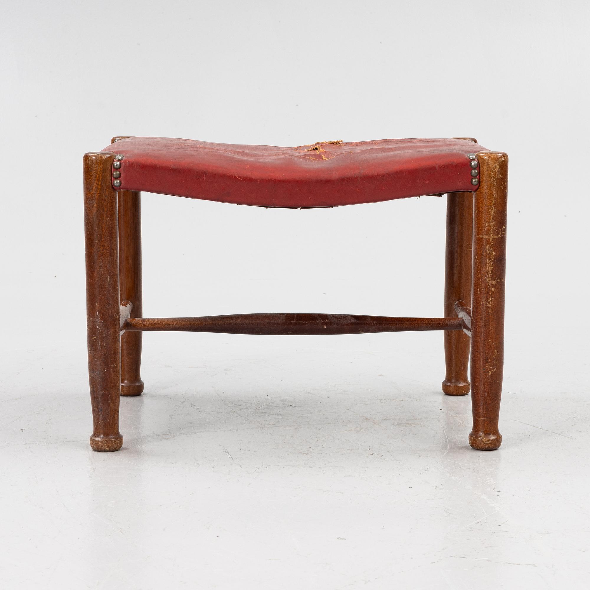 Josef Frank, a model 686 stool, Svenskt Tenn.
