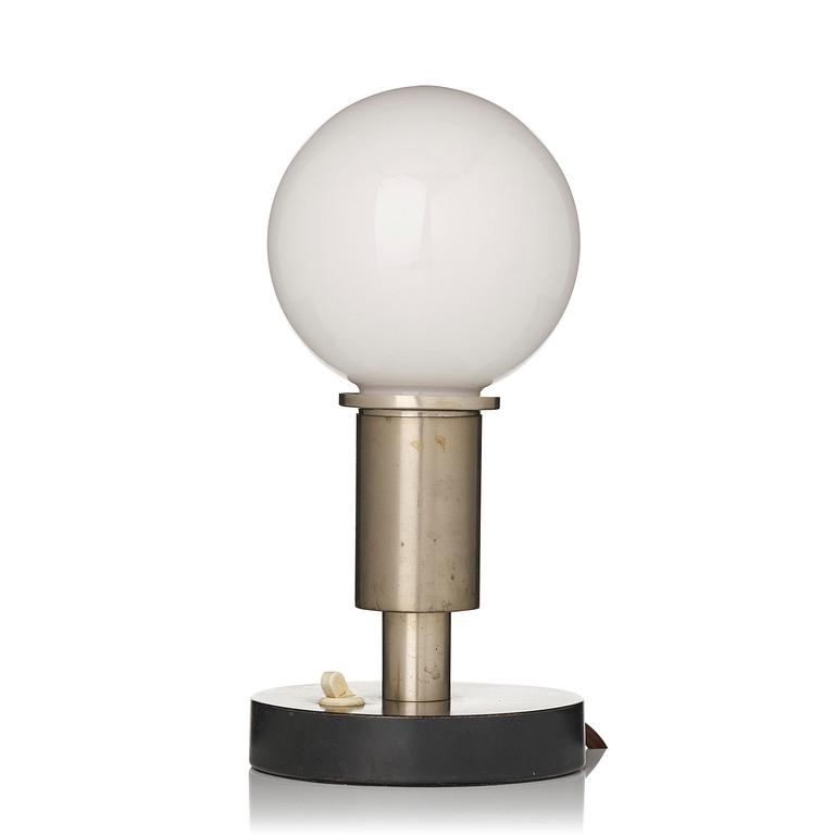 Harald Notini, bordslampa, modell 6992, Arvid Böhlmarks Lampfabrik, Stockholm, 1930-tal.