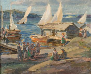 Santeri Salokivi, Gathering in the archipelago.