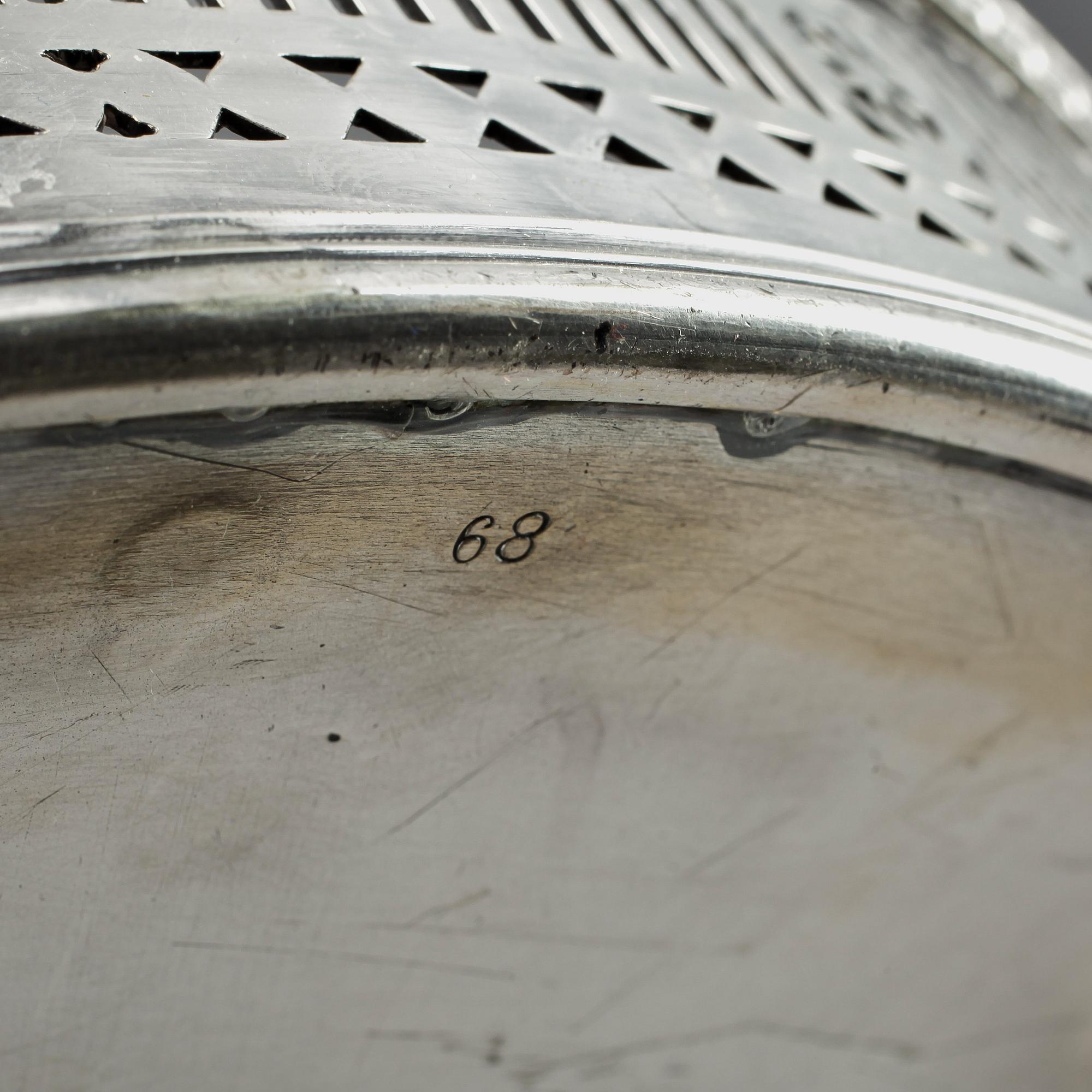 BRICKA, pläter, A.G Dufva, Stockholm, 1800-tal.