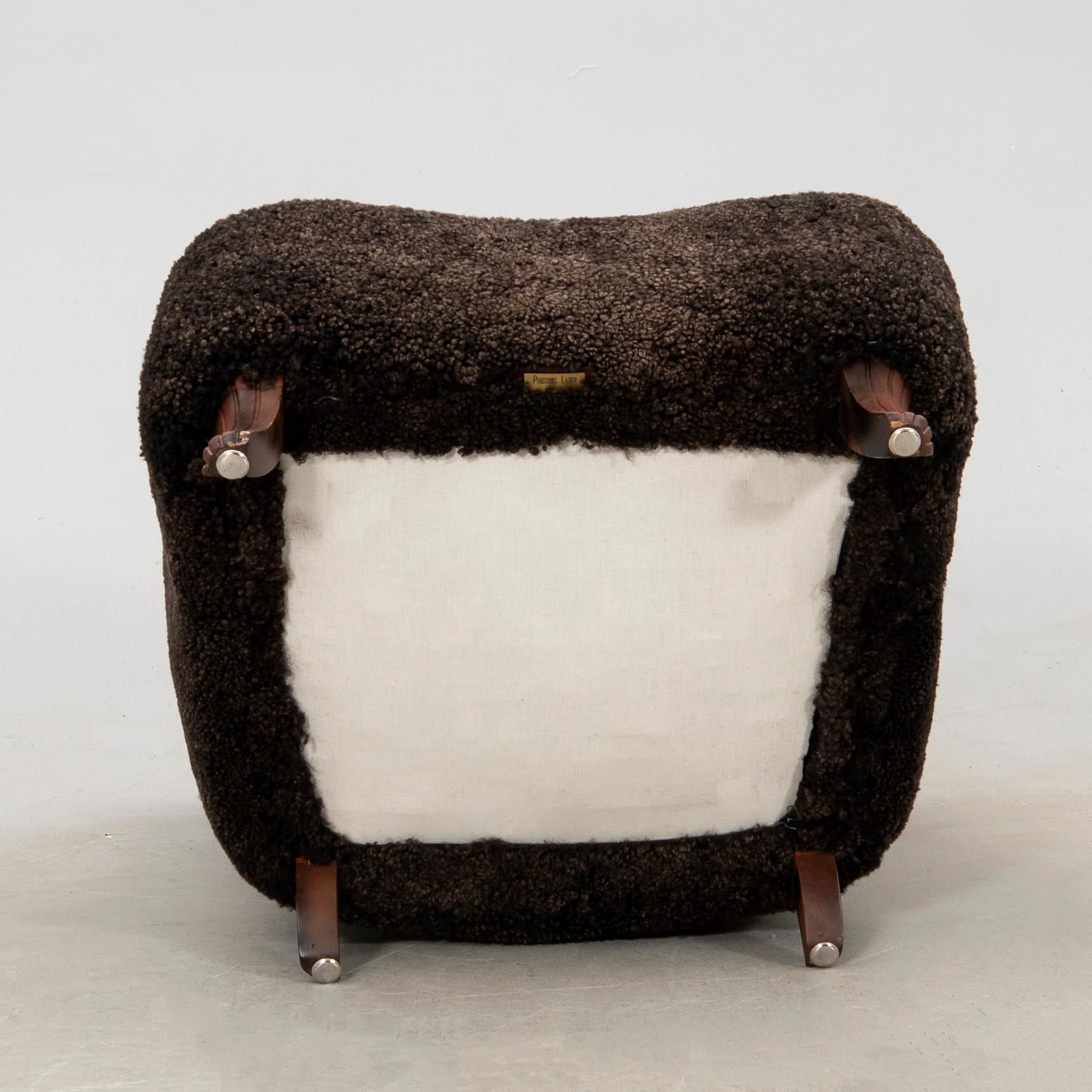 Armchair, Swedish Modern, 1940s.