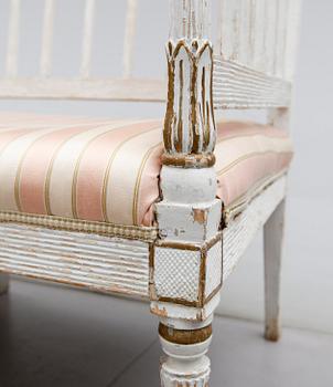 SOFFA, gustaviansk, 1700-talets slut.