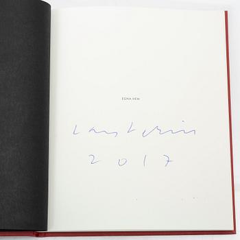 Lars Lerin, a collection of 76 books, of which four with signature and dedication from the author.