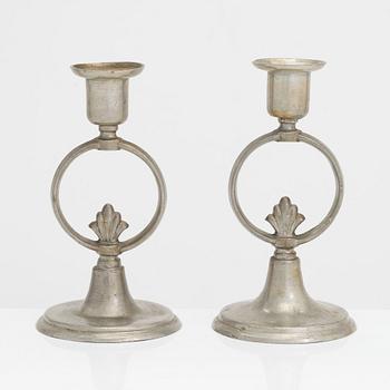 Paavo Tynell, A pair of 1920/30's '8023' candlesticks for Taito.