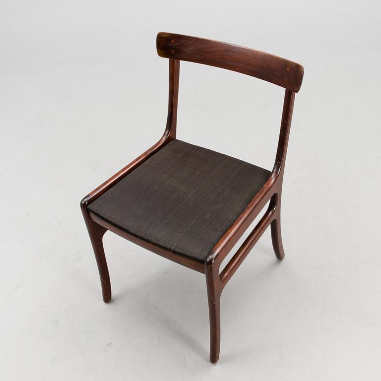 A mid-20th century Danish 'Rungstedlund chair' for Poul Jeppesen.