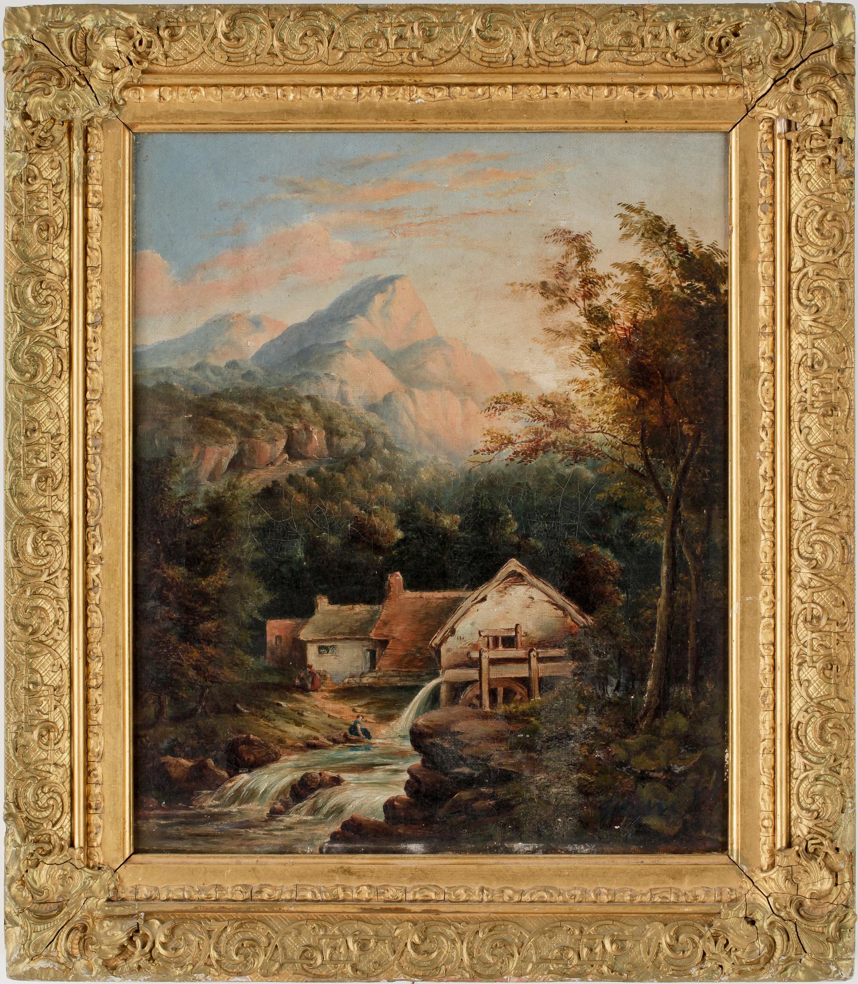 OKÄND KONSTNÄR, märkt HS Phillips a tergo, England 1800-tal.