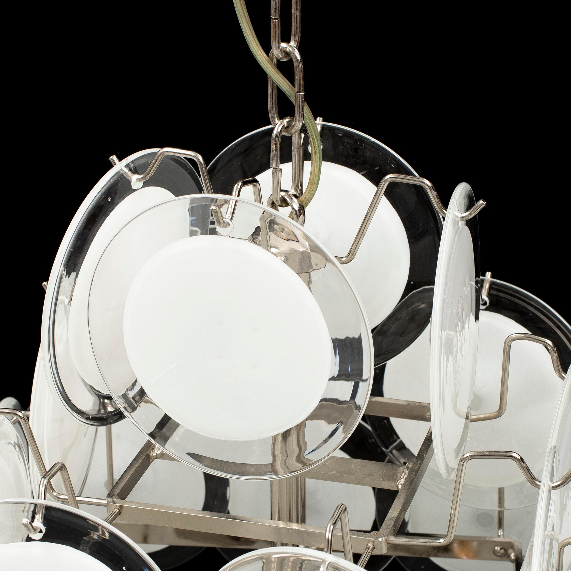 GINO VISTOSI, a ceiling lamp, Murano, Italy, 20th century.