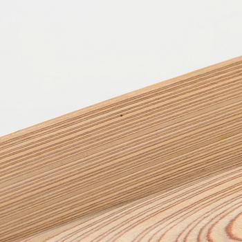 Tapio Wirkkala, A plywood dish, unsigned.
