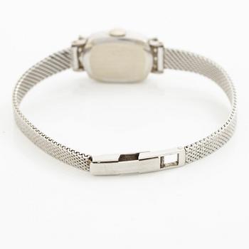 IWC, wristwatch, 18K white gold, 14 mm.