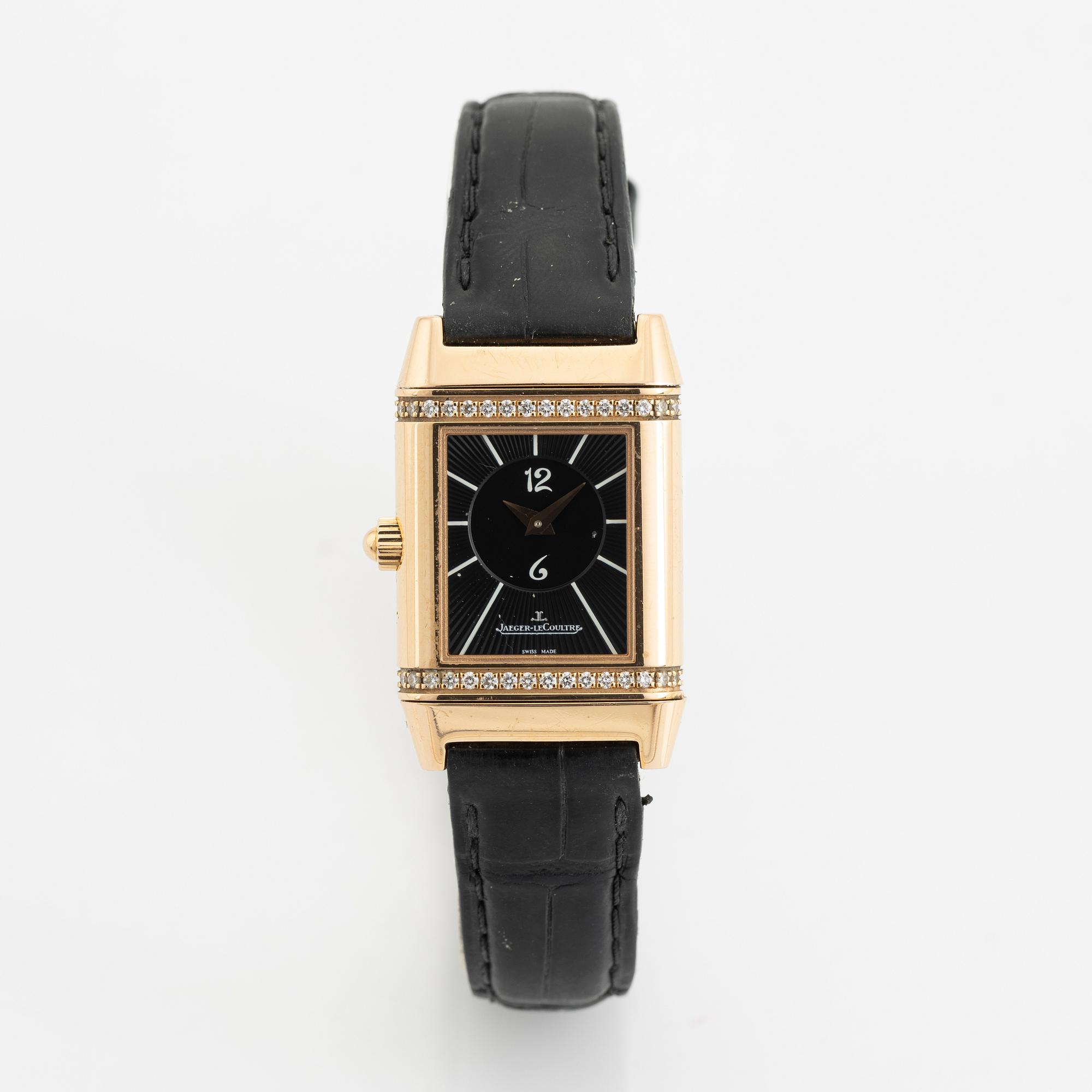 Jaeger-LeCoultre, Reverso Duetto, armbandsur, 21 x 28,5 (33) mm.