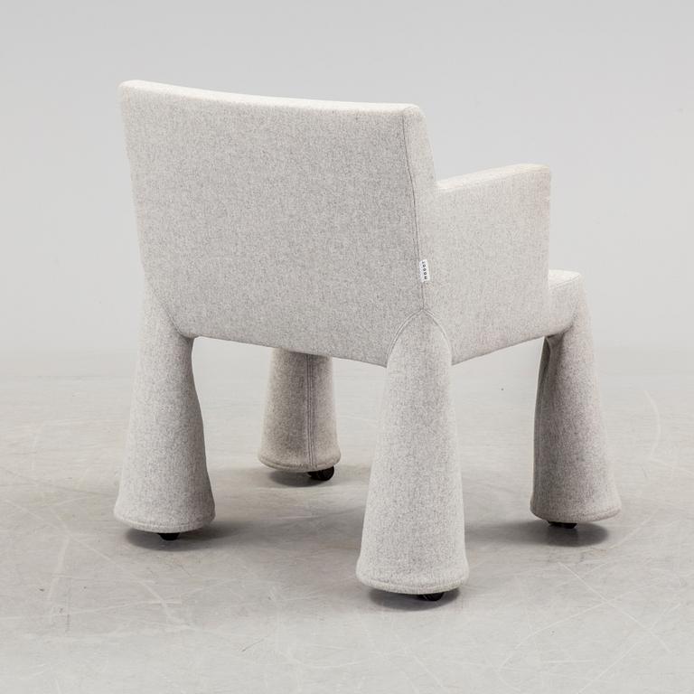 a "V.I.P. chair" by Marcel Wanders for Moooi, deigned in 2000.