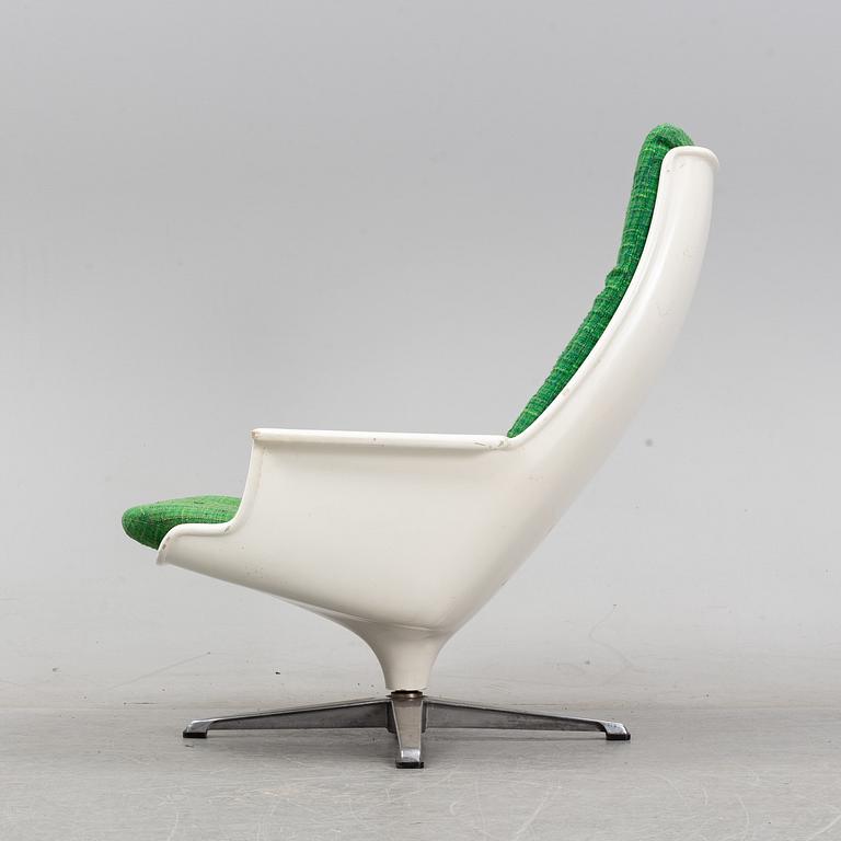 A 'Tellus' easy chair by Alf Svensson and Yngvar Sandström, Göte-Möbler, Nässjö AB, 1970's.