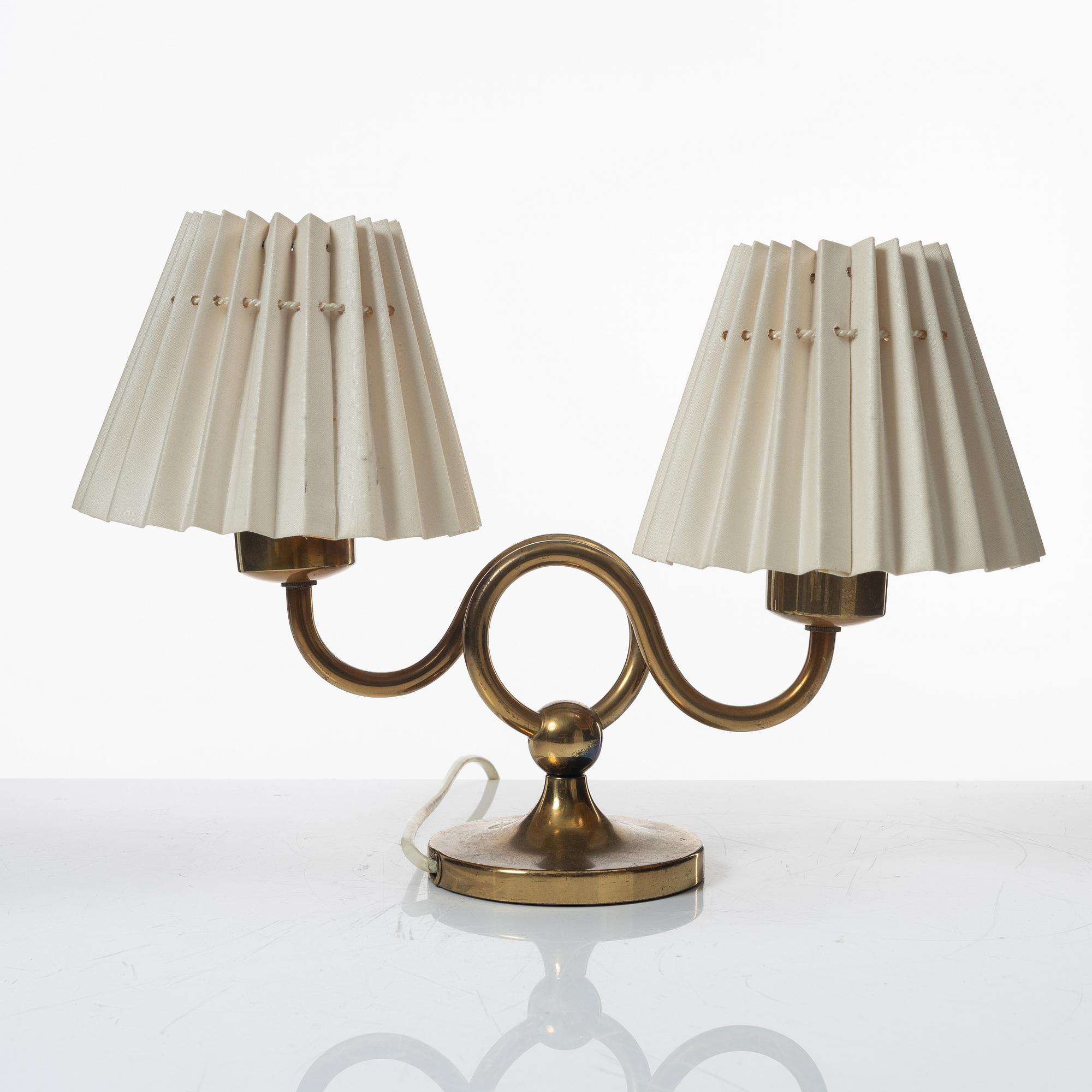 Josef Frank, a model G 2483 table lamp, Firma Svenskt Tenn, Sweden.