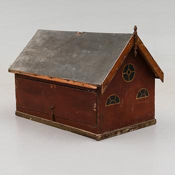 DOCKSKÅP, målat trä, 1900-tal.
