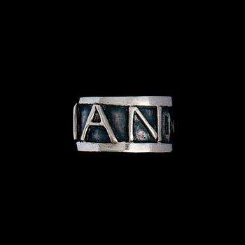 RING, Efva Attling, silver.