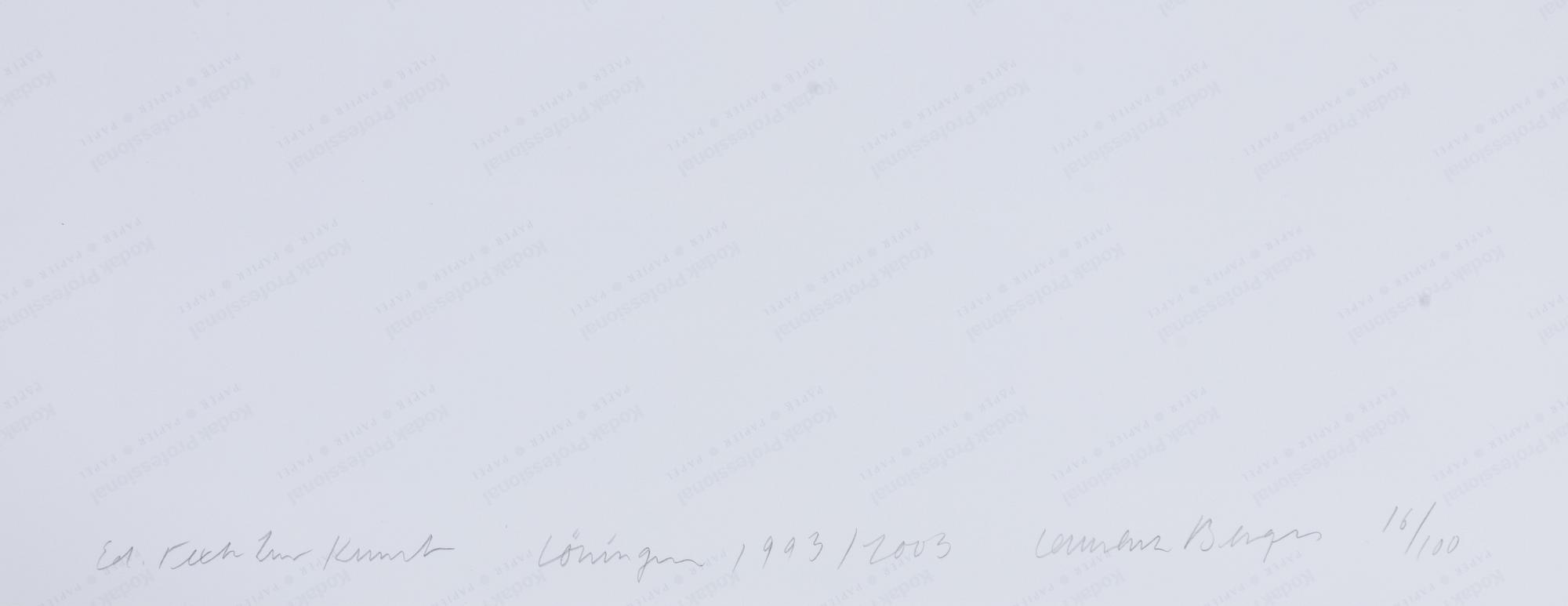Laurenz Berges, "Löningen" 1993/2003.