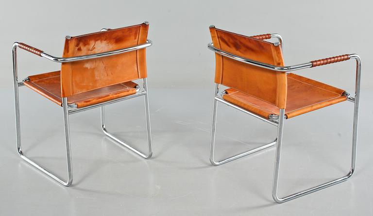 KARMSTOLAR, ett par, "Amiral", Karin Mobring, IKEA, 1900-talets andra hälft.