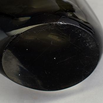 NILS LANDBERG, vaser, 5 st, Orrefors, signerade, 1900-talets mitt.