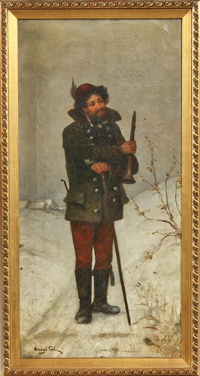 OKÄND KONSTNÄR, oljor på duk, ett par, sign
Szegö Tál.