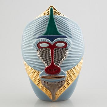 Elena Salmistraro, vase, "Mandrillus", Bosa, Italy, contemporary.