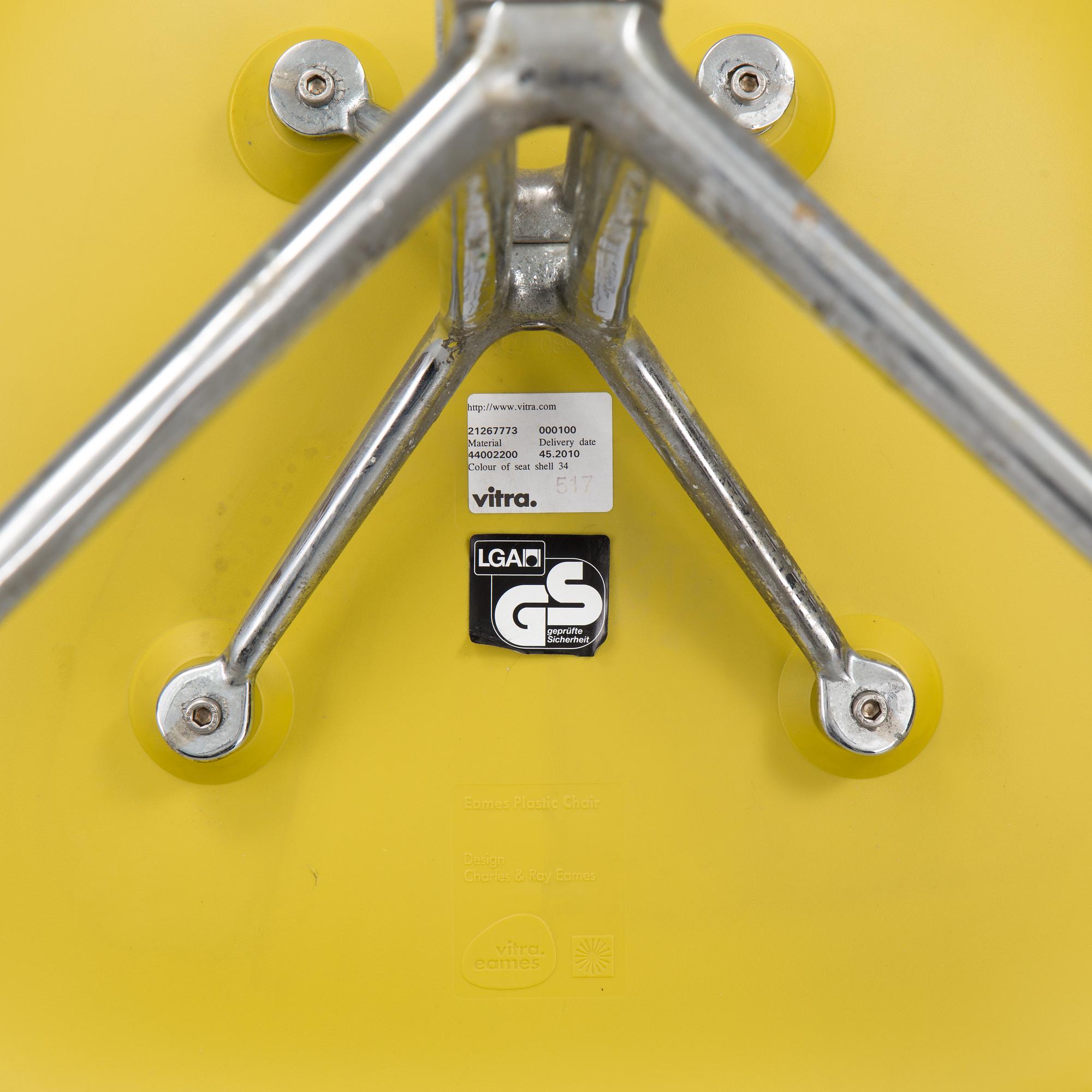 CHARLES & RAY EAMES, stol, "La Fonda", Vitra.