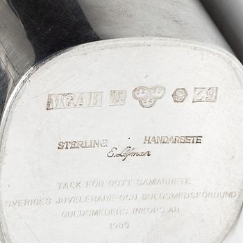 Eric Löfman, A silver beaker, KG Markström, Uppsala 1974.