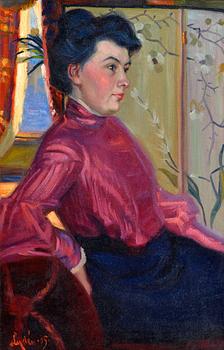 157. Edwin Lydén, NAISEN MUOTOKUVA.