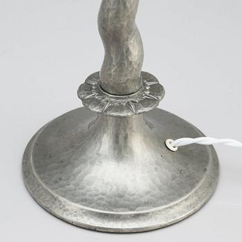 Harald Notini, bordslampor 1 par, modell "6891", Arvid Böhlmarks Lampfabrik, 1920-tal.