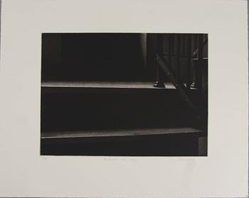 JUKKA VÄNTTINEN, mezzotint, sign och numr 9/60.