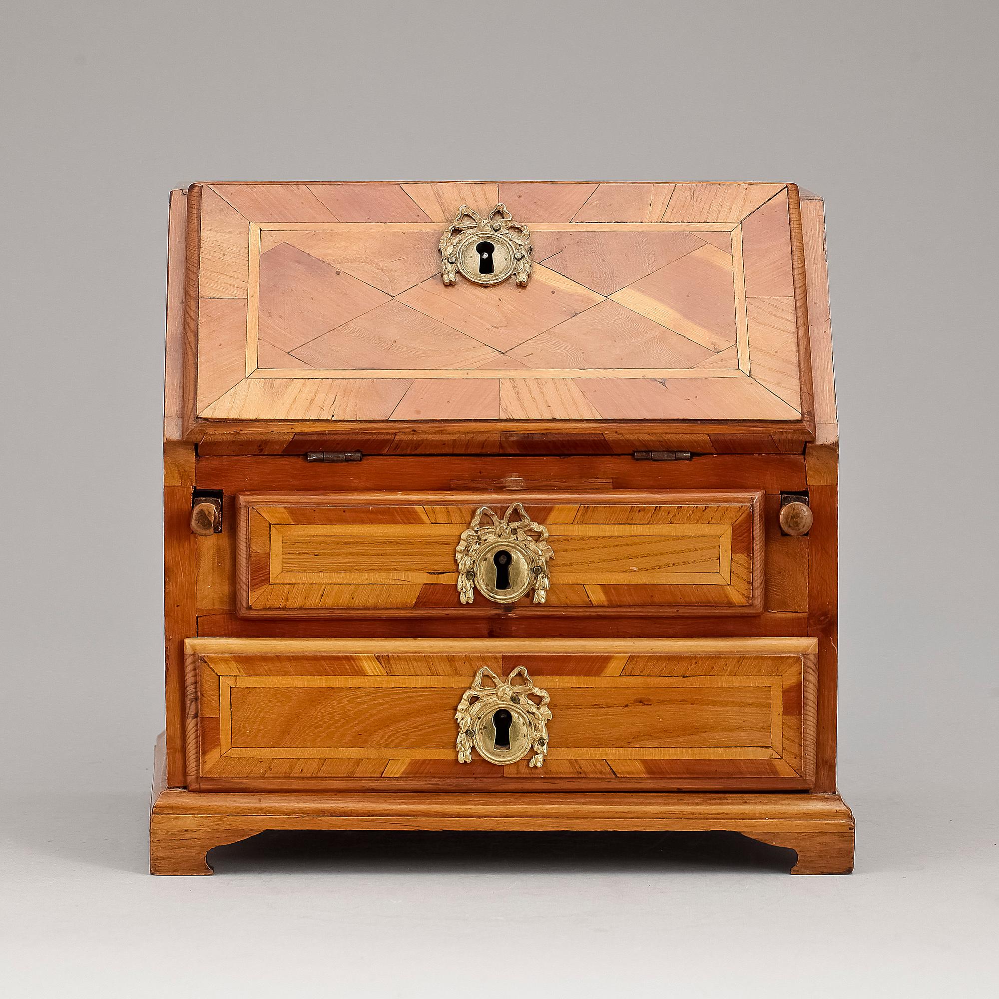 SNEDKLAFFSBYRÅ, miniatyr, 1700-tal.