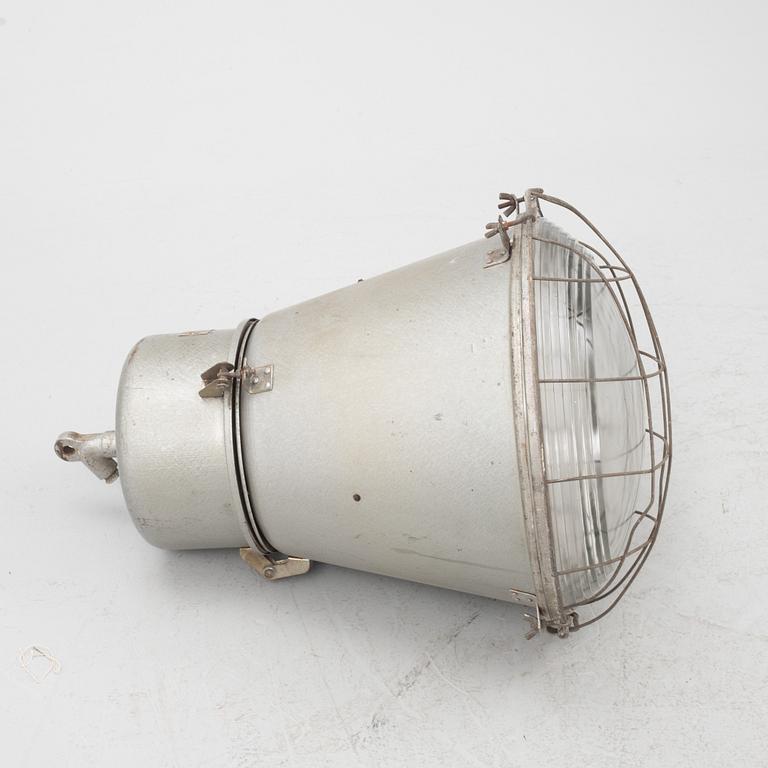 An industrial lamp, Mesko, Poland, second half of the 20th century.