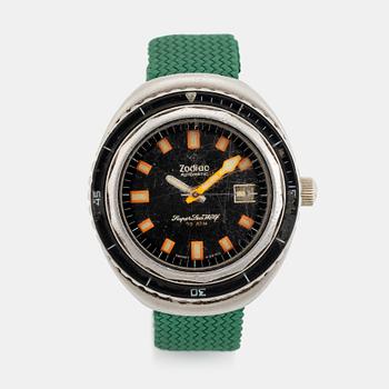 Zodiac, Super SeaWolf, wristwatch, 43 mm.