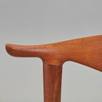 HANS J WEGNER, "Kohornsstolen /Cowhorn chair", JH 505, Johannes Hansen, Danmark 1950-60-tal.