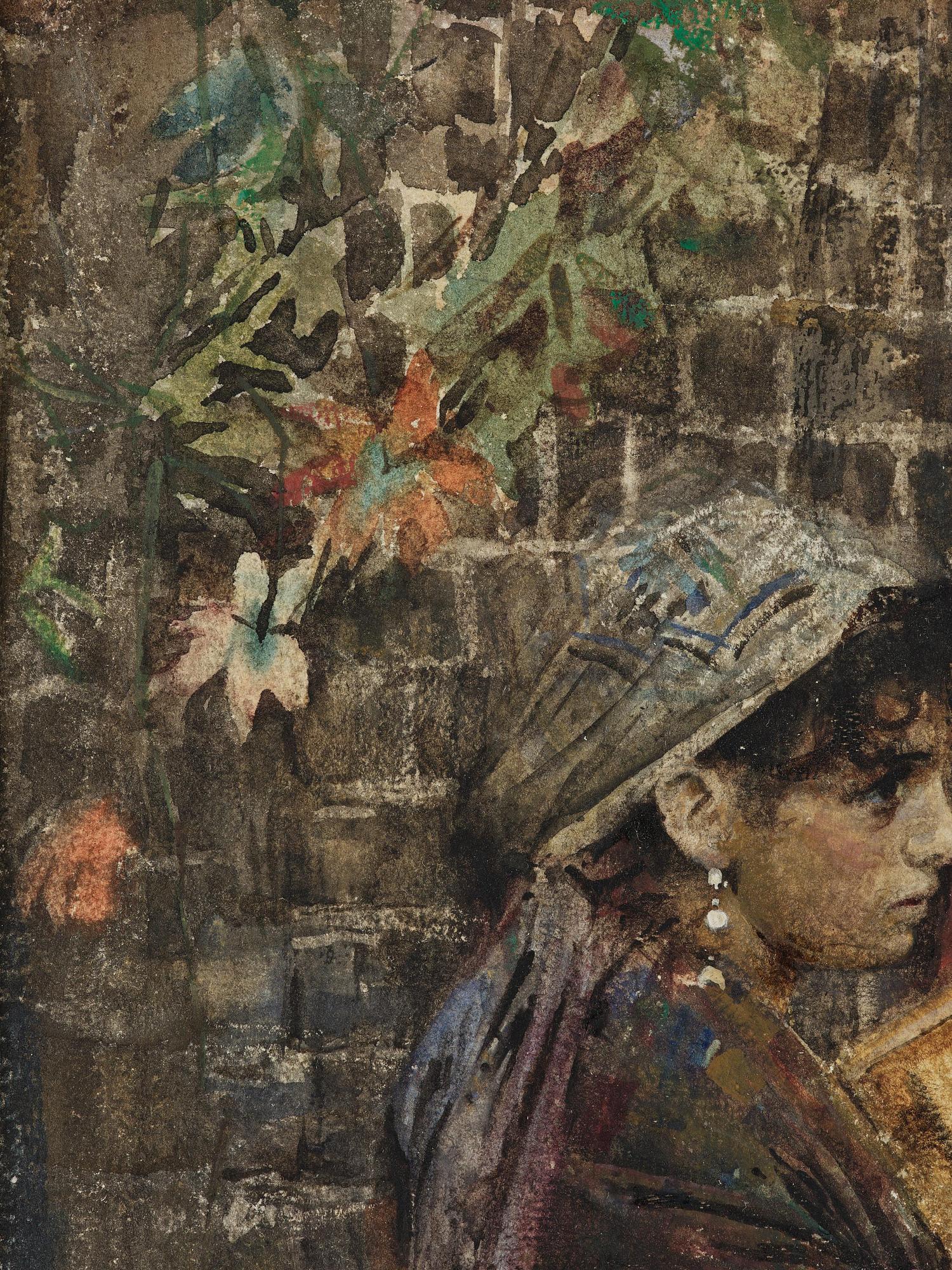 Anders Zorn, "Italienska gatumusikanter".