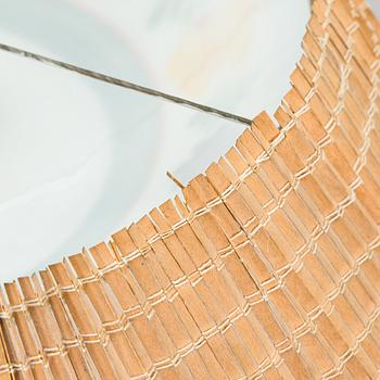Paavo Tynell, A 1940s pendant ceiling light  for Taito and Kauklahden Lasitehdas.